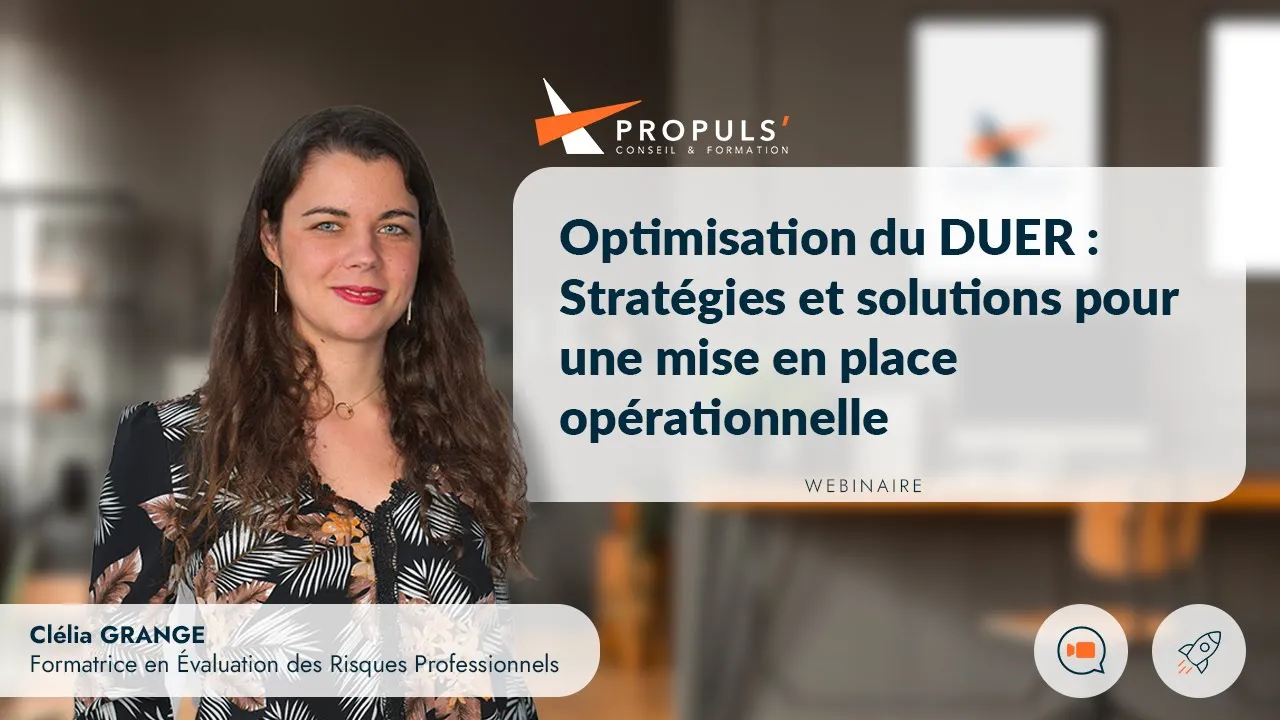 Webinaire DUERP