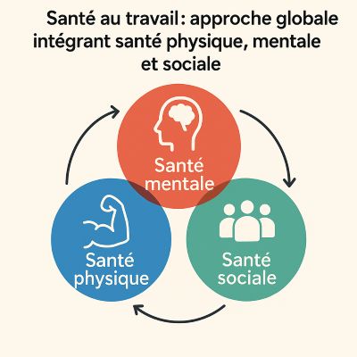 Santé au travail : approche globale intégrant santé physique, mentale et sociale