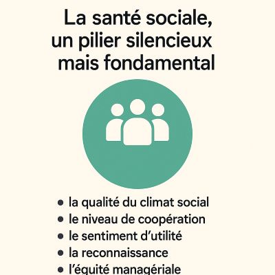 Santé sociale au travail : climat social et coopération